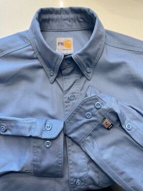 Carhartt - cotton blend button up shirt Size Large